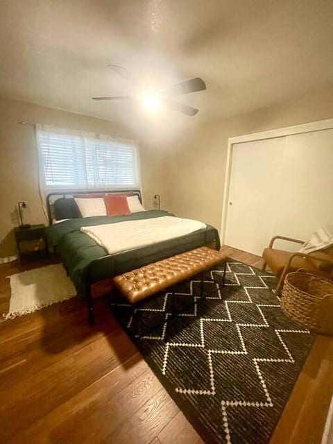 Cal King in one of the guest bedrooms