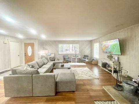 large, light, and open living area