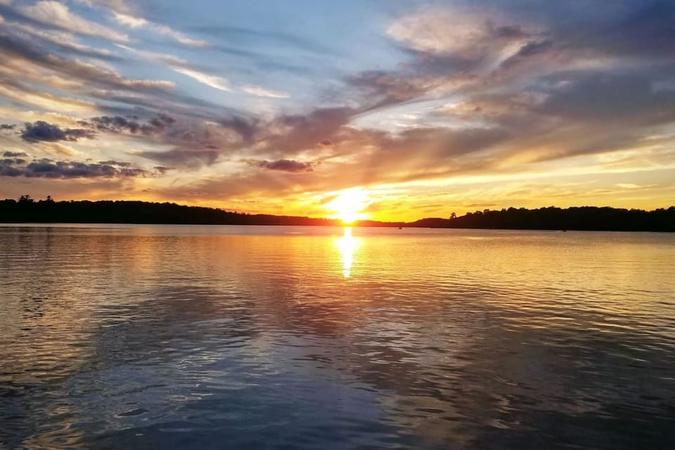 Our gorgeous Lake Tomahawk sunsets!