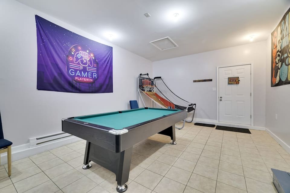 Don't want to watch a movie? Come play in the gameroom!