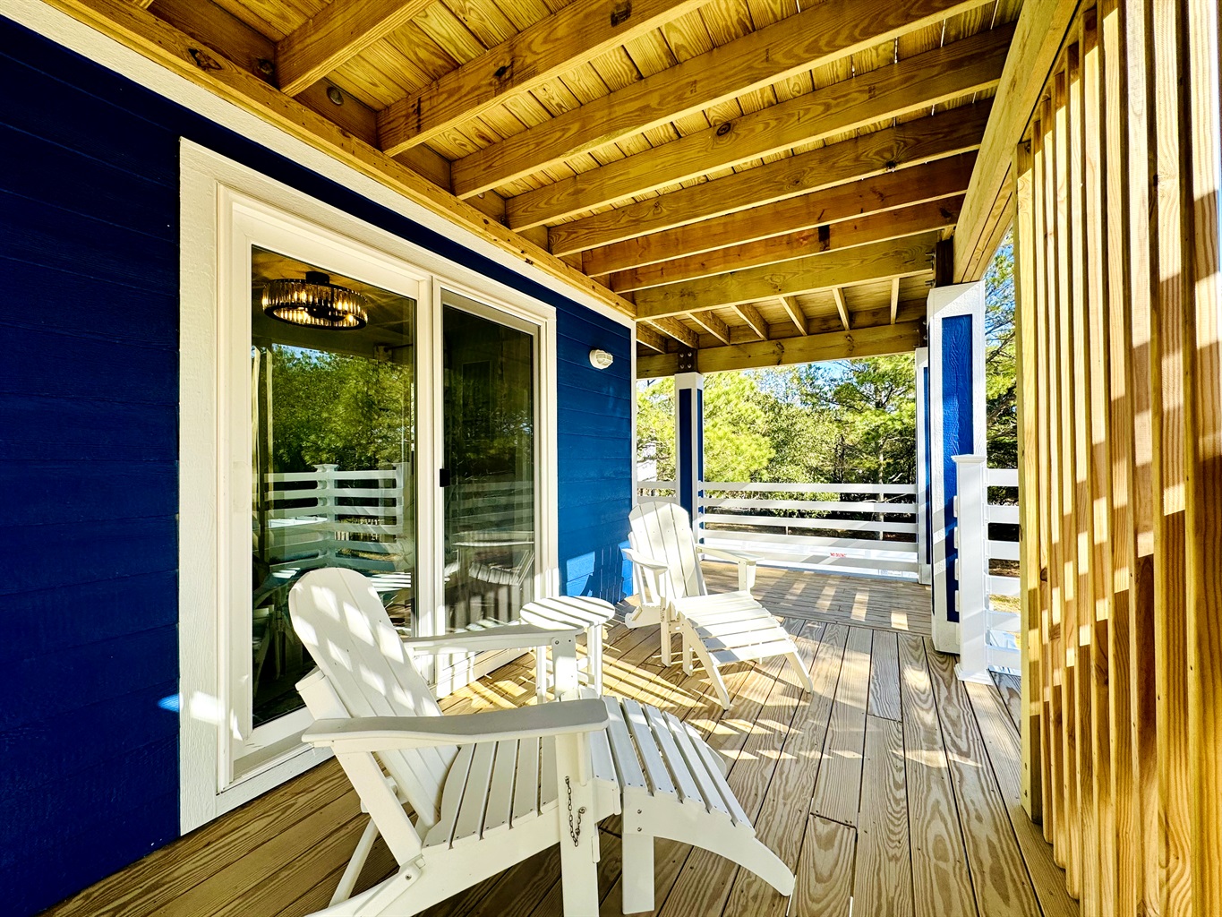 Outdoor sitting area