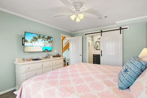 Amazing! Summer Shanty -ocean view, pool, hot tub, steps to beach, quiet street