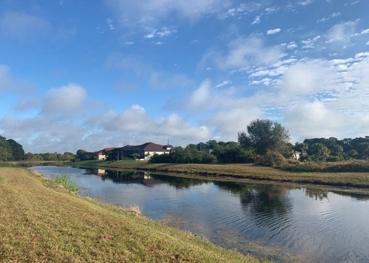 Lovely view of our quiet canal with plenty of wildlife - Flip Flops and Tank Tops - Rotonda West