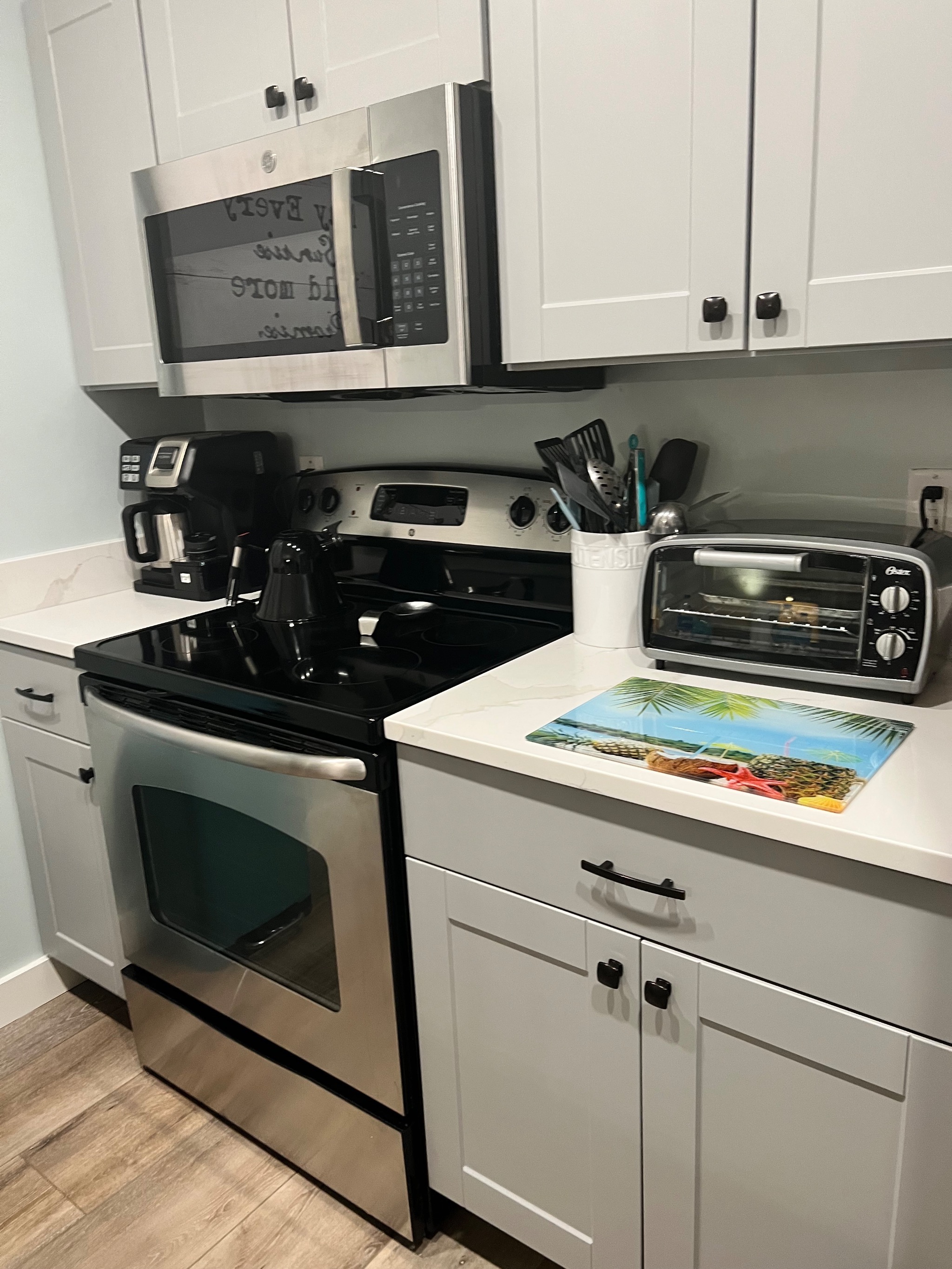 Newly remodeled kitchen