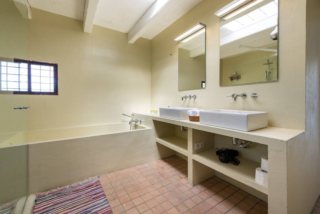 full bathroom on the first floor
