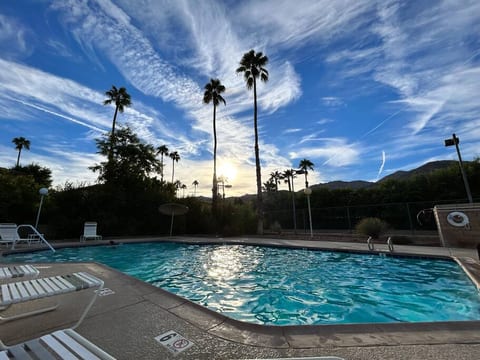 Heated pool and spa