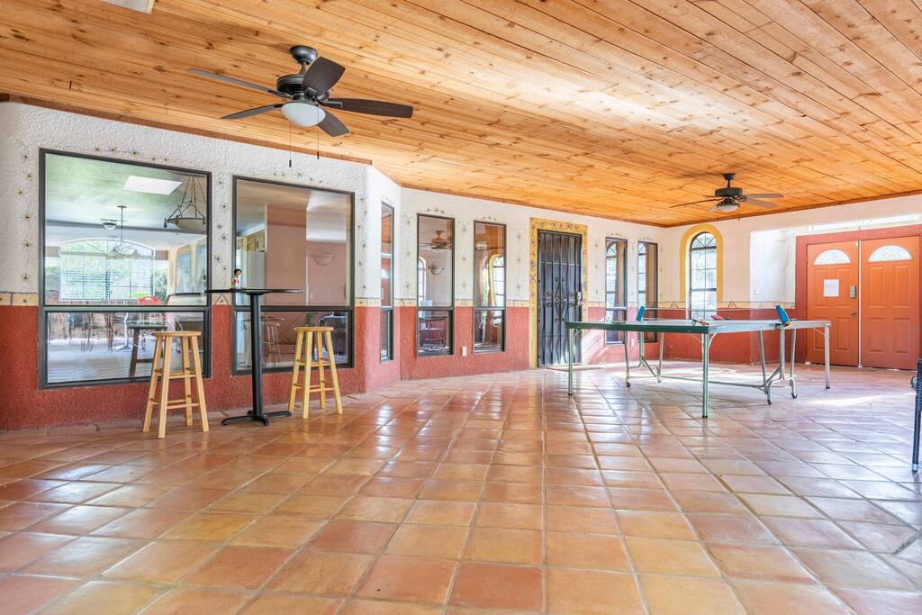 Huge Covered Patio