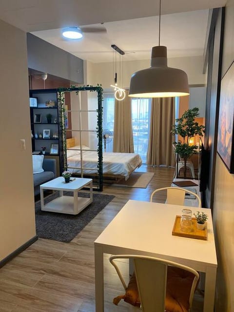 Interior view, living room, dining room