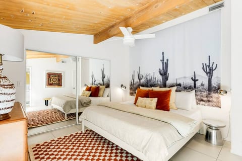 Earthy Modern Designer Pool Home + Guesthouse