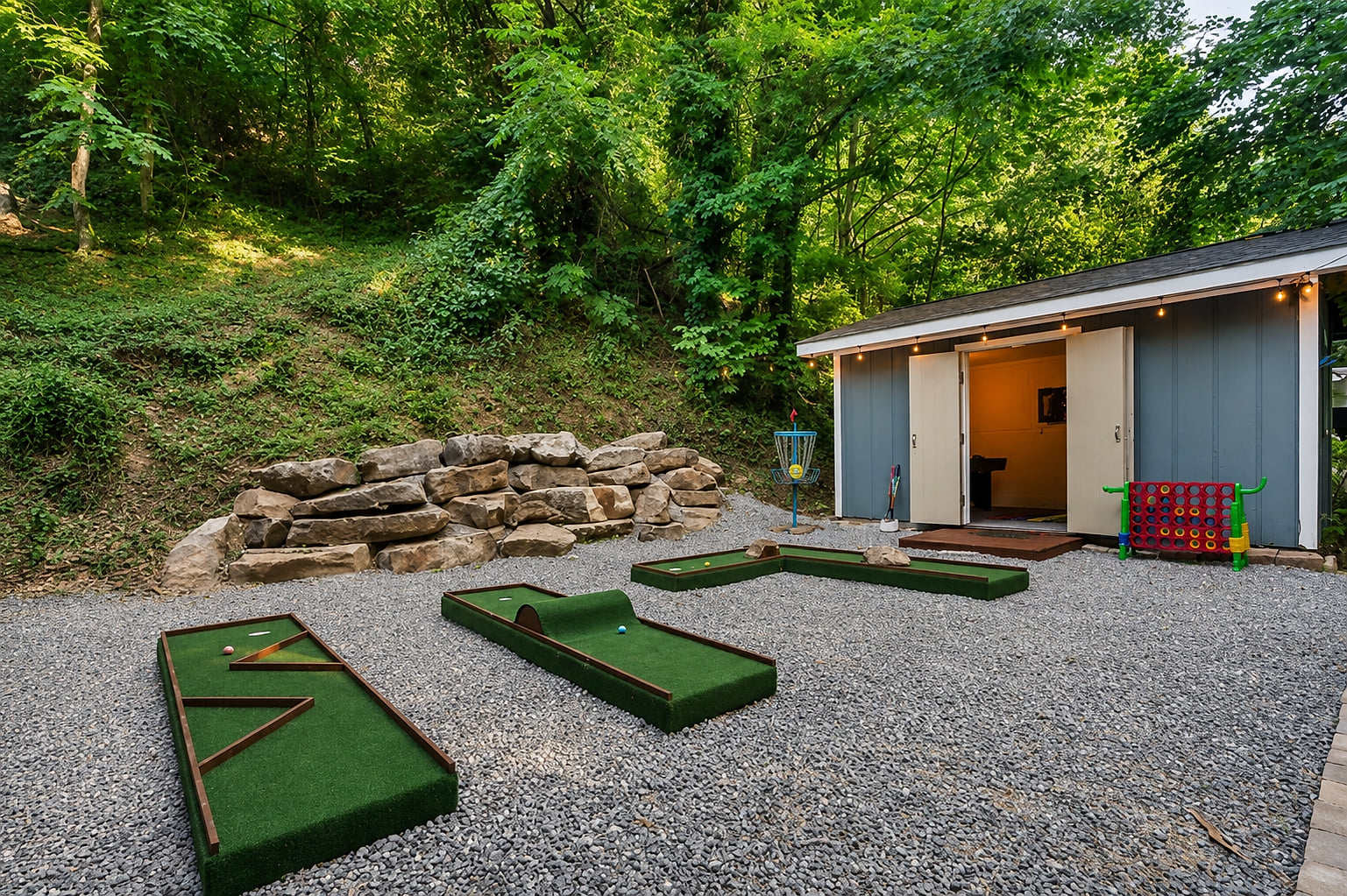 Play a round of mini golf.
