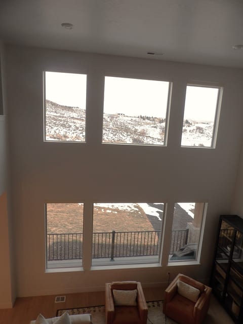 View of back ridge/valley from upstairs