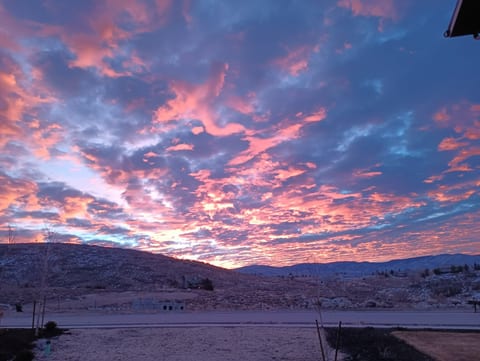 Sunrise View from Backyard