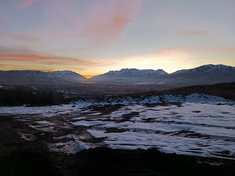 Sunset View of Timpanogos Mountains