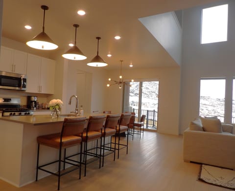Open Kitchen/Living/Dining Room