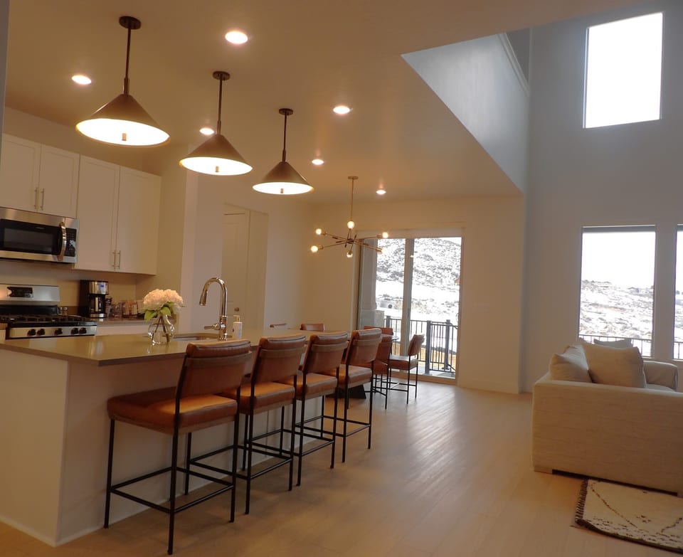 Open Kitchen/Living/Dining Room