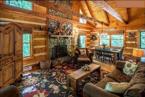 Main level open floor plan.