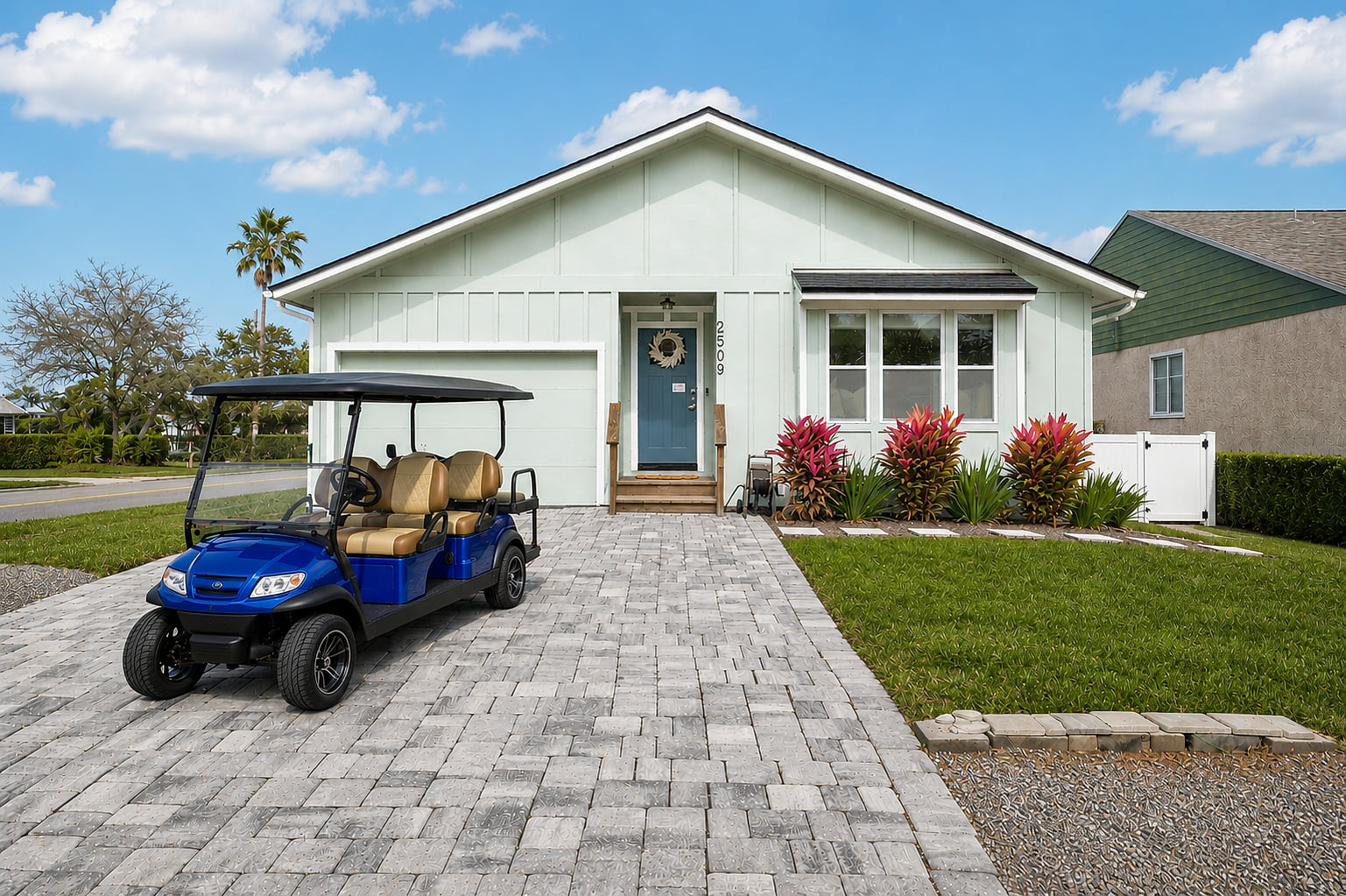 *Limited-Time Perk: Complimentary 6-Seater Golf Cart* Free six-person golf cart included with 4+ night stays. Valid for reservations before 12/31/26. A $500 damage deposit is required. Subject to availability. Golf carts provided by Sublime Rides.