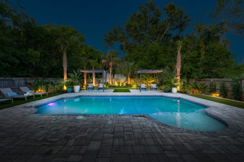 Sailfish: Stylish Beach Home w/ Heated Pool & Putting