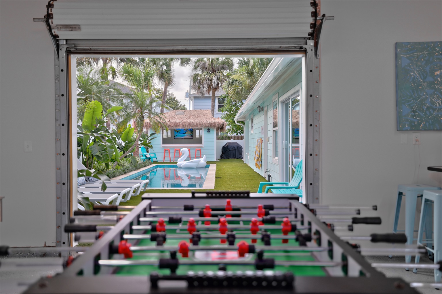 Foosball table - Beachwalk: 4 blocks from ocean, new heated pool! - Jacksonville Beach