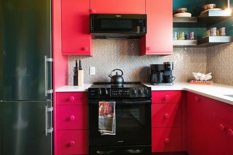 Kitchen renovated with new appliances