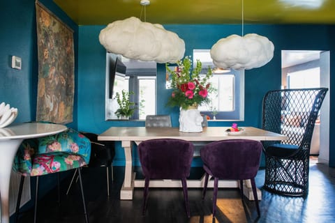 Beautiful clouds to light your dining experience