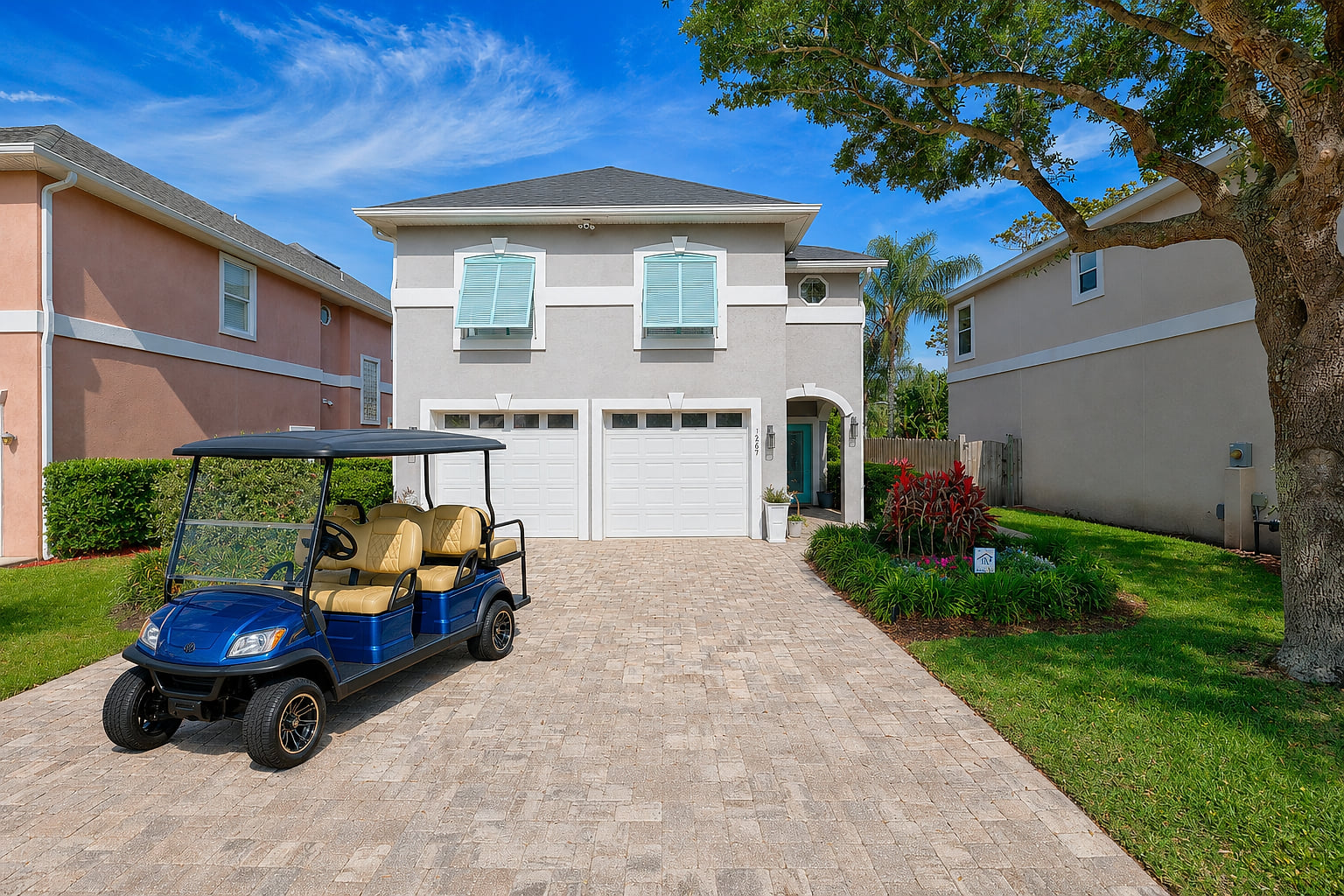 *Limited-Time Perk: Complimentary 6-Seater Golf Cart* Free six-person golf cart included with 4+ night stays. Valid for reservations before 12/31/26. A $500 damage deposit is required. Subject to availability. Golf carts provided by Sublime Rides.