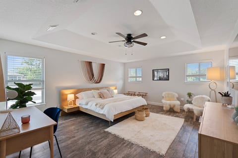 Sea Breeze: Chic Home with Retro Airstream + Heated Pool