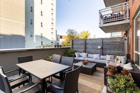 Our large terrace