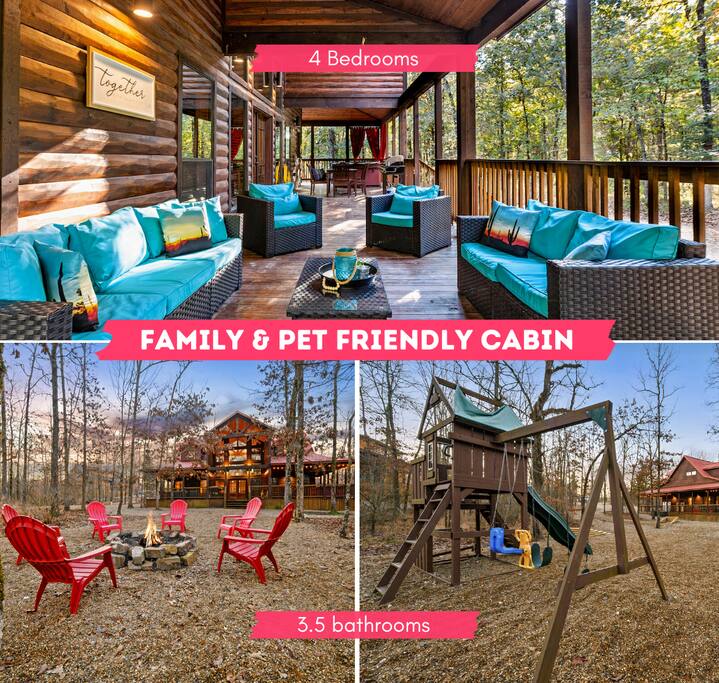 Serene 4BR Cabin | Broken Bow | Wi-Fi + TV - Broken Bow