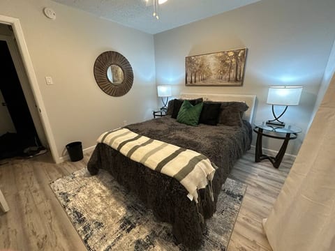 Clean, cozy queen room plus bath