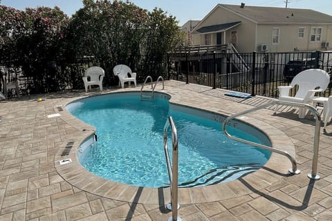 Newly refinished semi-private pool