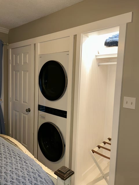 Awesome location! Squeaky clean! Reserved parking!