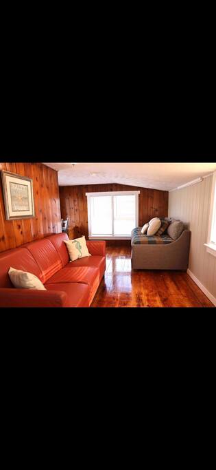 Sofa and trundle bed located on Second floor. - Harwich Port Get a Way. Bring your Boat! - Harwich