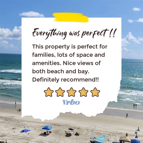 Spacious beach condo, close to Disney & Universal