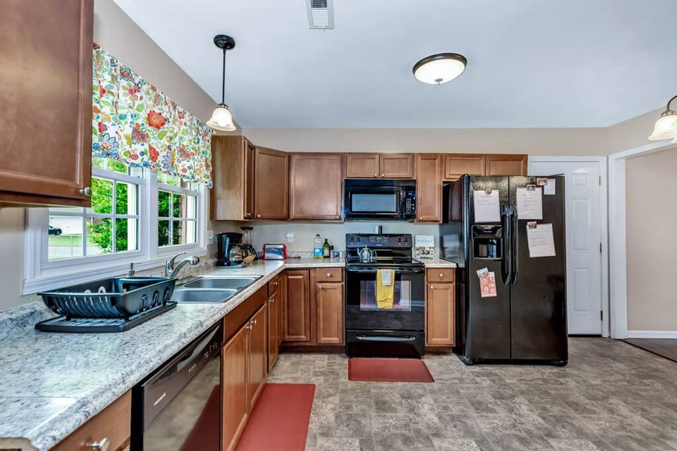 kitchen with everything you need to cook a meal for 8