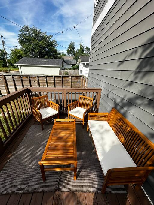 New Acacia wood patio furniture