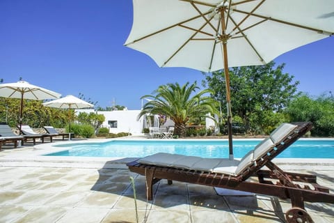 Pool & Sun Loungers & Finca
