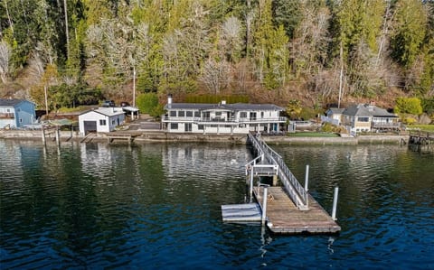 A private dock awaits your jet skis or boat