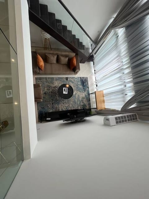 Aerial view of Living Room