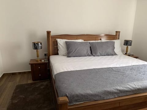 Bedroom 1 with a king size bed