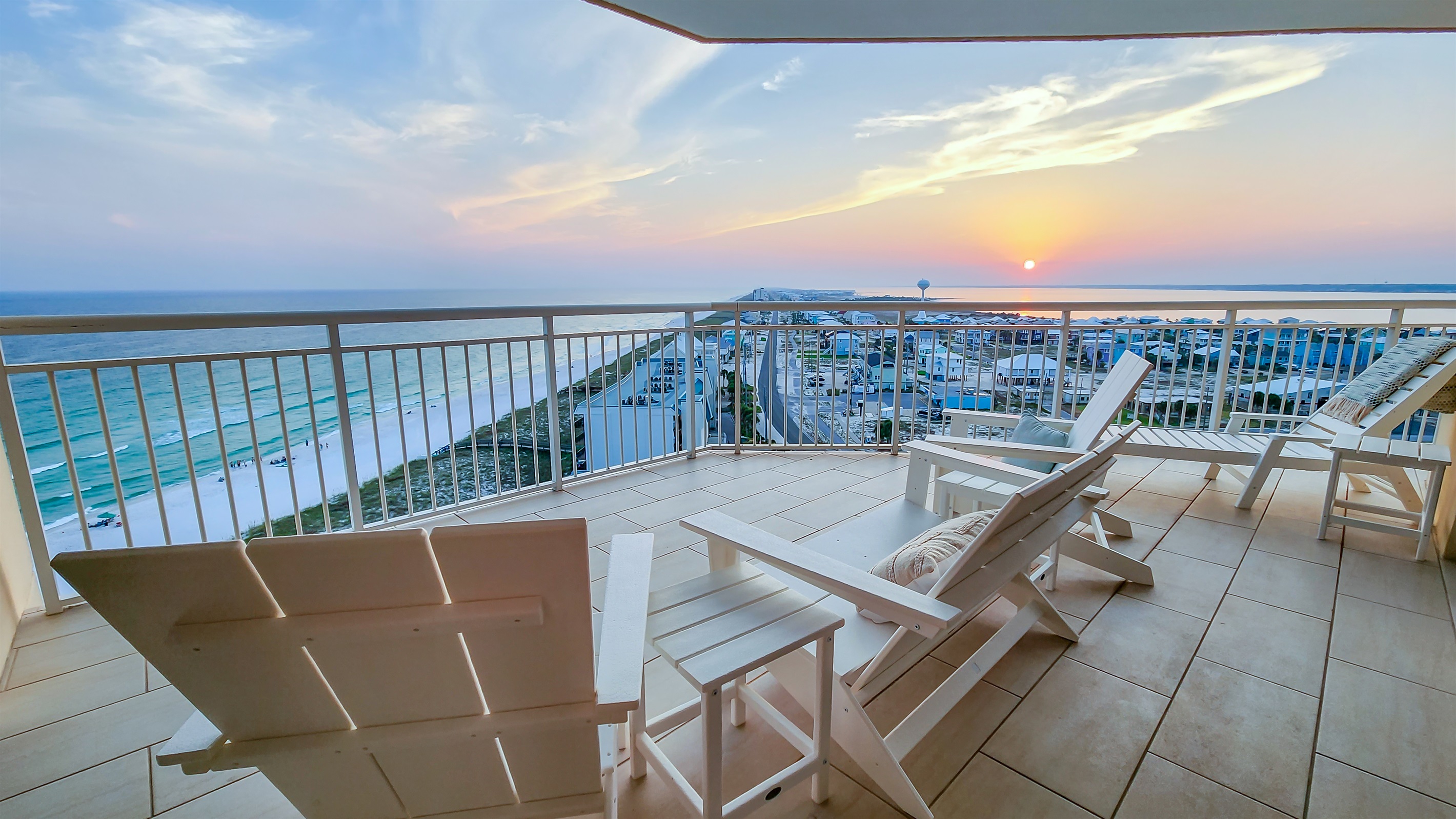 Sunset from Outdoor Living