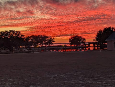 We love having both sunsets like this in the Sound and sunrises on the beach