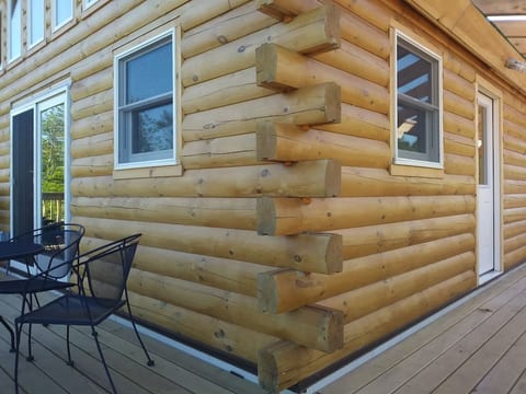 Exterior from the deck (level 2)
