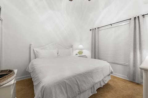 Master bedroom with king size bed