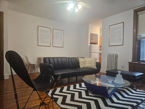 Amazing spacious apartment with a backyard