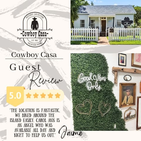 Cowboy Casa-A Historic Galveston Vacation Home