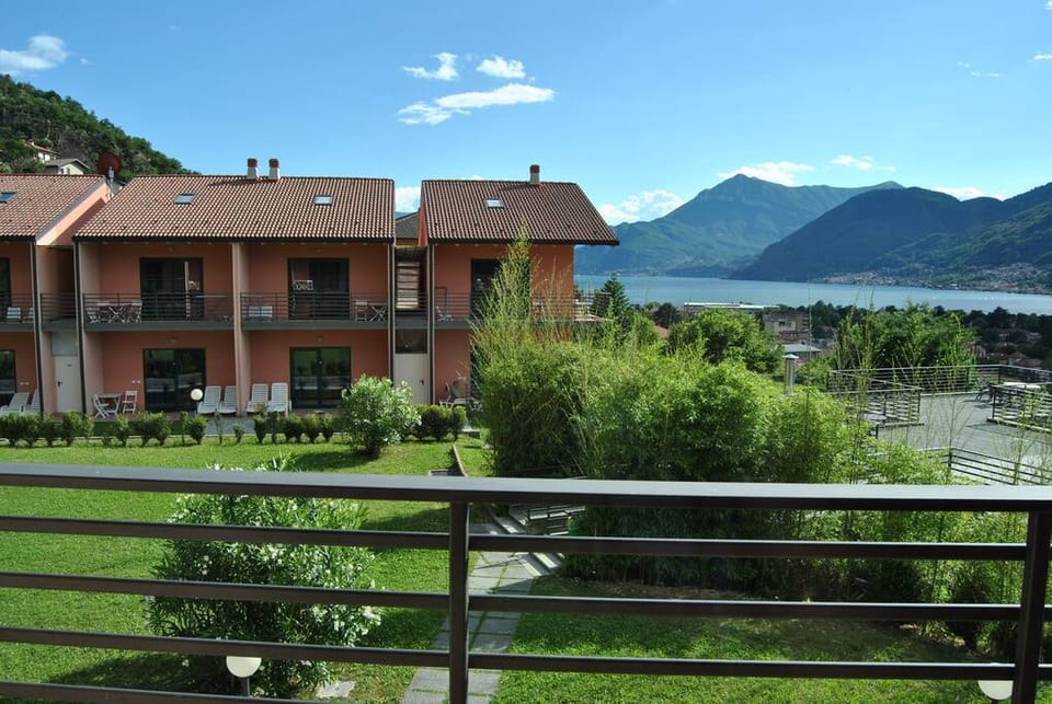 vista dal balcone