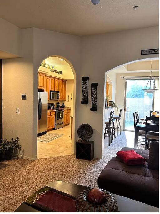 Kitchen/DIning view from Living area - Villa Rosa Lake Havasu City AZ - Lake Havasu City