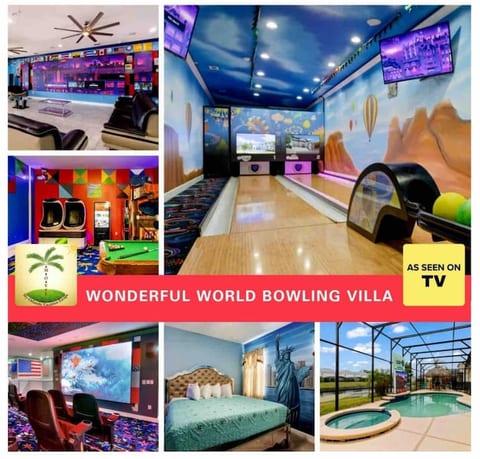 Wonder World Bowling Villa, 14 bedrooms/14.5 baths