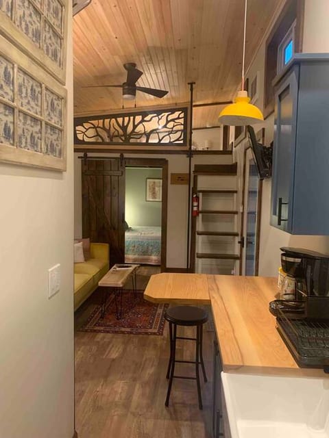 Galley style kitchenette